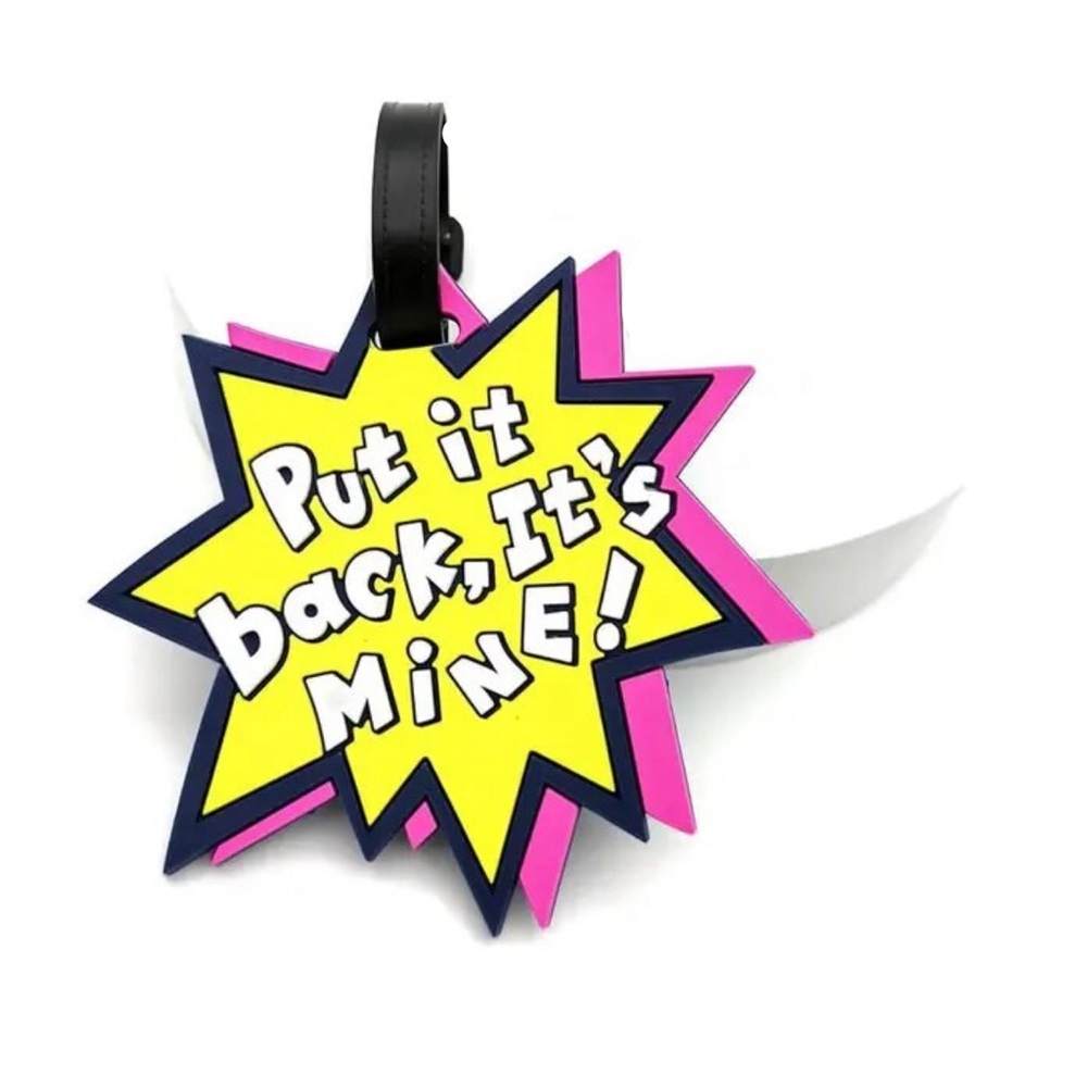 New 1PC Silicone Luggage Tag Put It Back It’s Mine